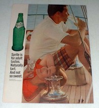 1964 Sprite Soda Ad - For Adult Tastes! - £14.78 GBP