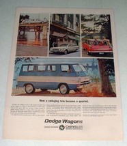 1964 Dodge Wagon Ad - 440, 880, Dart 270, Sportsman - $18.49