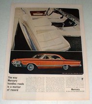 1964 Mercury Park Lane Car Ad w/ Racy Marauder Styling - $18.49