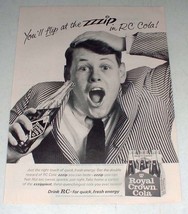 1965 RC Royal Crown Cola Soda Ad - You'll Flip - £13.99 GBP