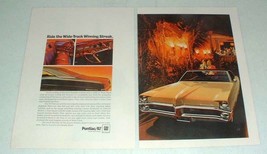 1967 Pontiac Bonneville Car Ad - Winning Streak - £14.46 GBP