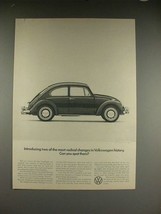 1966 Volkswagen VW Bug Beetle Car Ad - Radical Changes - £14.55 GBP