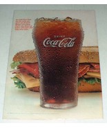 1966 Coke Coca-Cola Soda Ad - Never Get Tired Of - £14.54 GBP