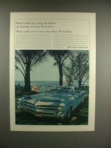 1966 Pontiac Star Chief Executive Car Ad: Snap Decision - $18.49