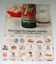 1967 7-Up Soda Ad - Don't Forget the Holidays - $18.49