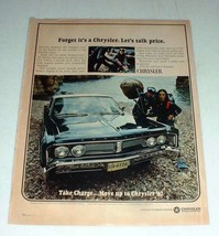 1967 Chrysler Newport 2-door Hardtop Car Ad - £14.45 GBP