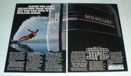 1987 Mercury Outboard Motor Ad - Helluva Chase! - $18.49