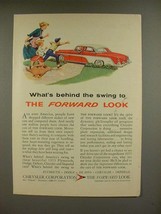 1955 Chrysler Car Ad - The Forward Look! - £14.76 GBP