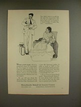 1956 Massachusetts Mutual Ad - Norman Rockwell - New Baby - £14.48 GBP