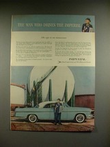 1956 Chrysler Imperial Car Ad - Eye on Tomorrow - £14.54 GBP