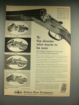 1958 Dakin Shotgun Ad: Luxury, Over & Under, Extra + - $18.49