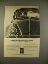 1968 Volkswagen VW Bug Beetle Car Ad - Just Like New - £14.65 GBP