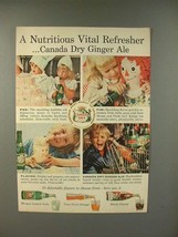 1959 Canada Dry Ginger Ale Soda Ad - Nutritious - £14.53 GBP