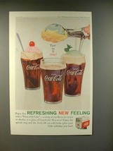 1961 Coca-Cola Coke Soda Ad - Tan&#39; ta li Zing! - £14.53 GBP