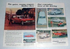 1962 Chrysler Wagon Ad: Dodge Dart, Lancer, Valiant + - £14.57 GBP