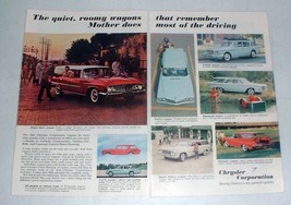 1962 Chrysler Wagon Ad: Dodge Dart, Lancer, Valiant + - £13.88 GBP