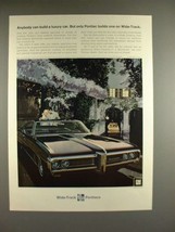 1968 Pontiac Bonneville Car Ad - Luxury! - $18.49