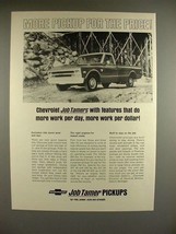 1968 Chevrolet Pickup Truck Ad - More for the Price - $18.49