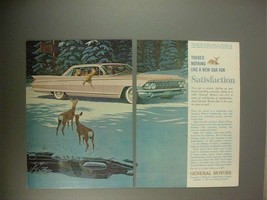 1961 Cadillac Sedan de Ville Car Ad - Satisfaction - £15.01 GBP