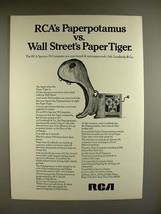 1969 RCA Spectra 70 Computer Ad - Paperpotamus - $18.49