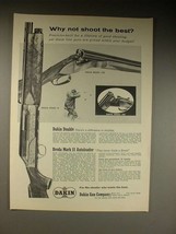 1962 Dakin Breda Grade IV, Model 110, 180 Shotgun Ad - $18.49