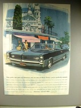 1963 Pontiac Grand Prix Car Ad - Pulse Rate Goes Up! - $18.49