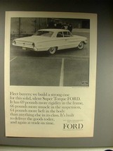 1964 Ford Custom 500 2-Door Sedan Car Ad! - $18.49
