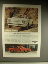 1963 Chevrolet Corvair Monza - Purrs for the Girls - $18.49