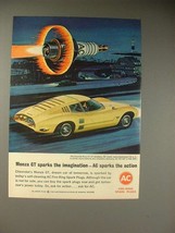 1964 AC Spark Plugs Ad - Chevrolet Monza GT - £14.65 GBP