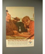 1964 Pepsi-Cola Soda Ad - Pepsi For Those Who Think Young - £14.55 GBP