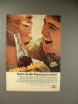 1964 Pepsi-Cola Soda Ad - Come Alive! - £14.45 GBP