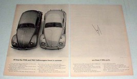 1965 Volkswagen VW Bug / Beetle Ad - Have in Common - £14.65 GBP