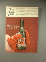 1964 Seven 7-Up Soda Ad - 7-Up Your Party - $18.49