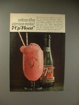 1964 Seven 7-Up Soda Ad - Wins the Straw Vote - £14.73 GBP