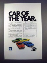 1971 Chevrolet Vega Car Ad - Car of the Year - £14.81 GBP