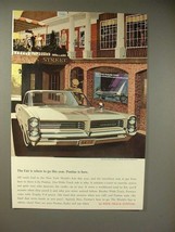 1964 Pontiac Bonneville Car Ad - Fair is Where to Go - $18.49