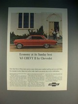 1965 Chevrolet Chevy II Nova Super Sport Coupe Car Ad - £14.50 GBP