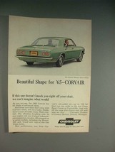 1965 Chevrolet Corvair Monza Sport Sedan Car Ad! - £14.65 GBP