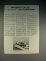 1965 Chris-Craft Sea Skiff 35&#39; Sea Hawk Boat Ad! - £14.76 GBP