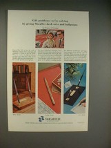 1965 Sheaffer&#39;s Desk Set &amp; Ballpoint Pen Ad - Giving! - £14.50 GBP
