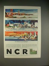 1965 NCR 321 Data Communiations Controller Computer Ad - £14.78 GBP