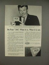 1965 Du Pont 501 Carpet Ad w/ Arthur Godfrey - £14.55 GBP