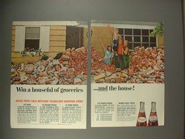 1965 Pepsi-cola, Diet-Pepsi Soda Ad - Win a House! - £14.54 GBP