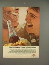 1965 Pepsi-cola &amp; Diet-Pepsi Soda Ad - Alive! - £14.55 GBP