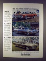 1973 Oldsmobile Cutlass Criser, Vista-Cruiser Wagon Ad - £14.54 GBP