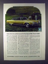 1972 Oldsmobile Ninety-Eight Car Ad - Reasons - £14.54 GBP