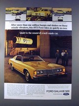 1973 Ford Galaxie 500 Car Ad - Missle Vibrators - £14.54 GBP