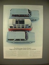 1965 Volkswagen VW Bus Station Wagon Ad - Bigger - £14.62 GBP