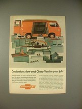 1965 Chevrolet Chevy-Van Ad - Customize Low-Cost - £14.48 GBP