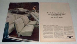 1965 Chevrolet Impala Super Sport Convertible, Coupe Ad - £14.45 GBP